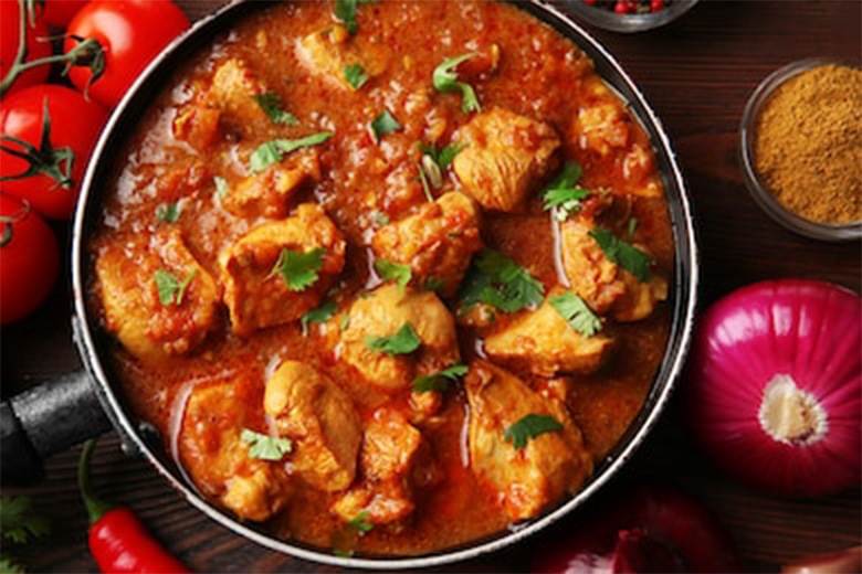 Andhra Style Chicken Curry Recipe